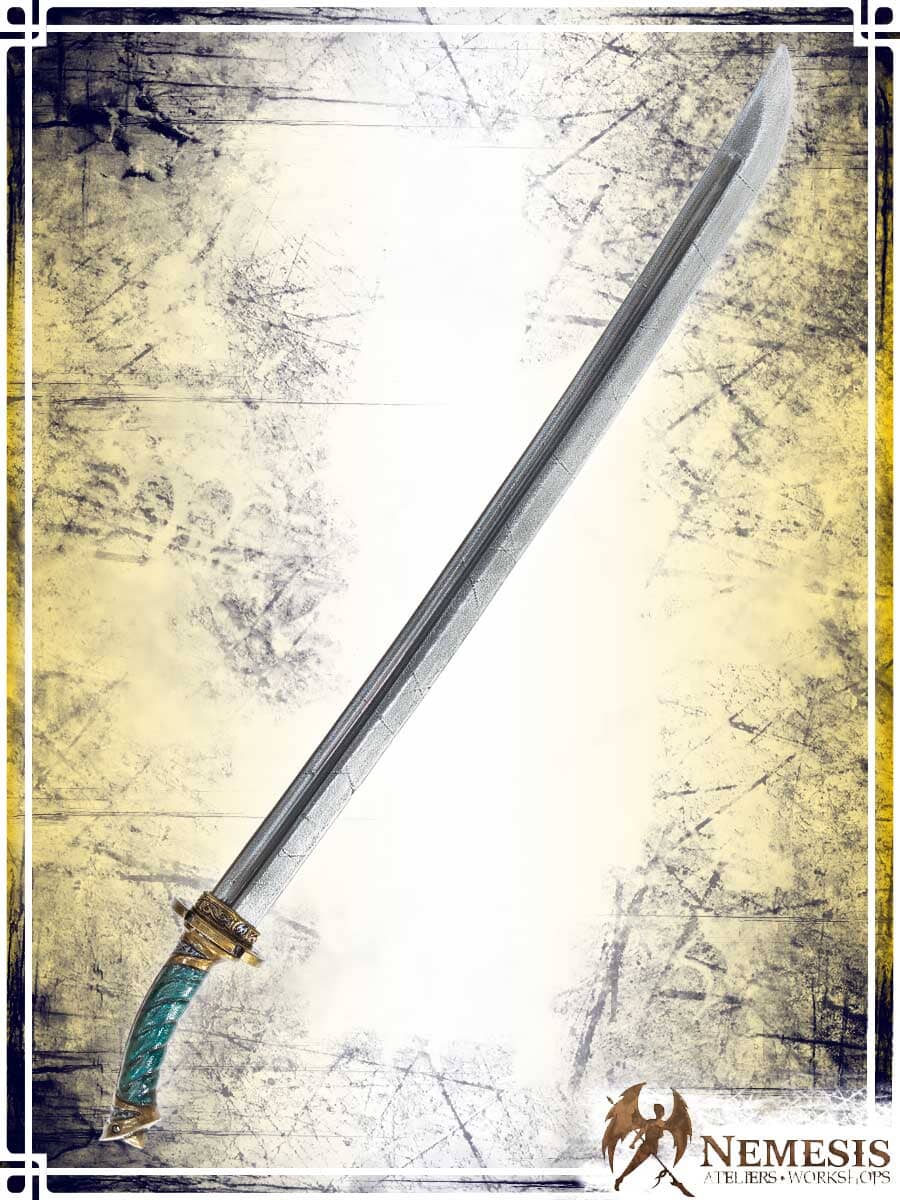 Strategist's Dao Long Swords Nemesis Workshops - Athena Notched Finish 
