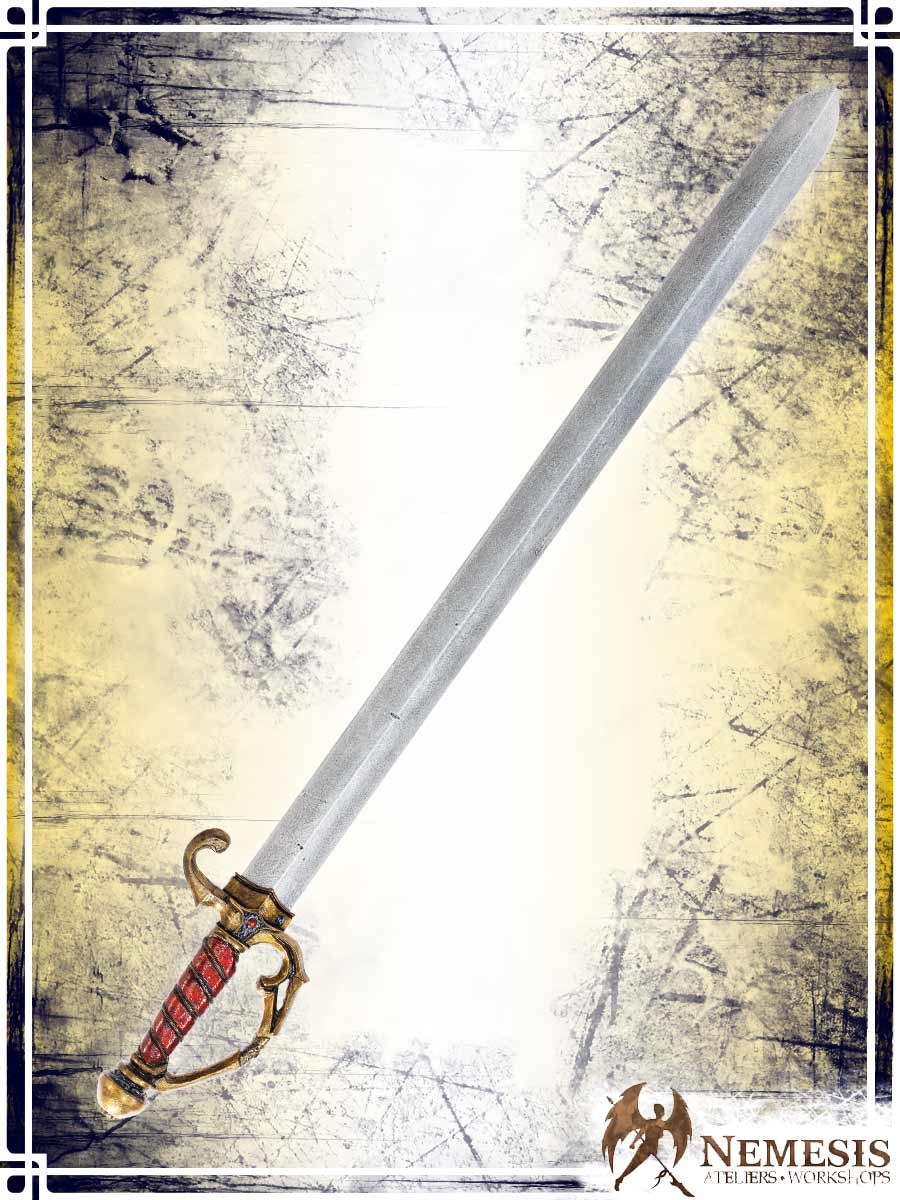 Musketeer's Sword Long Swords Nemesis Workshops - Athena Notched Finish 