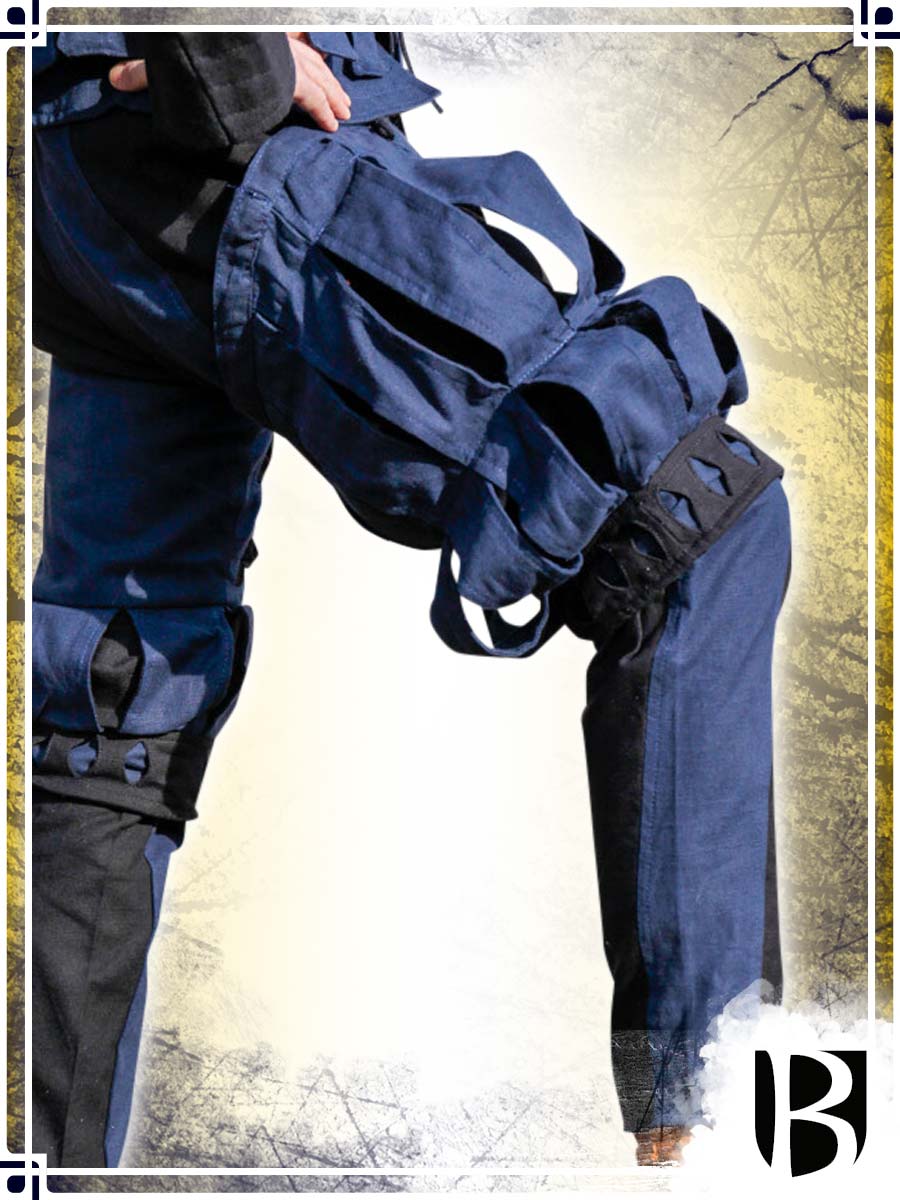 Jambe de pantalon à bandes landsknecht impérial