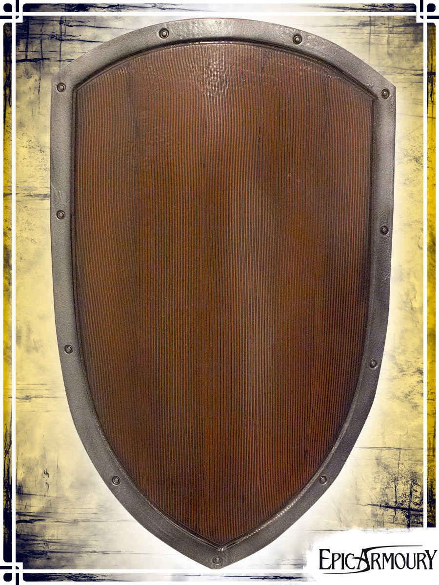 Heater Shield Latex Shields Epic Armoury Wood Medium Shield 