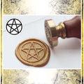 Wax Seal Stamp - Pentagram Wax Seals Importation privée 