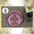 Wax Seal Stamp - Fleur de lys Wax Seals Importation privée 