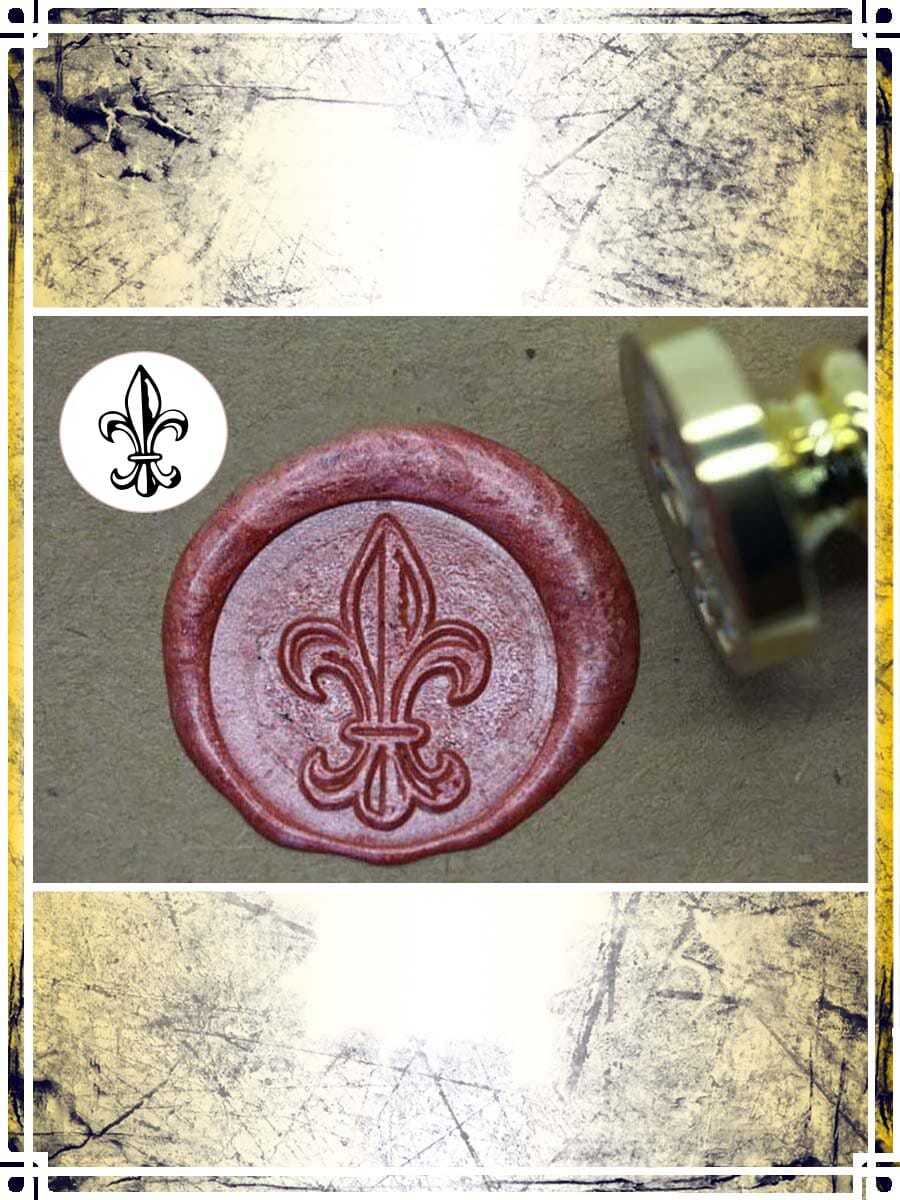 Wax Seal Stamp - Fleur de lys