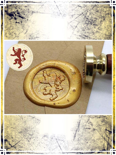 Wax Seal Stamp - Lannister Wax Seals Private Imports 