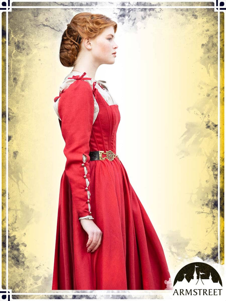 German Rose Corset Dress