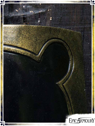 Drow Shield - Black Latex Shields Epic Armoury 