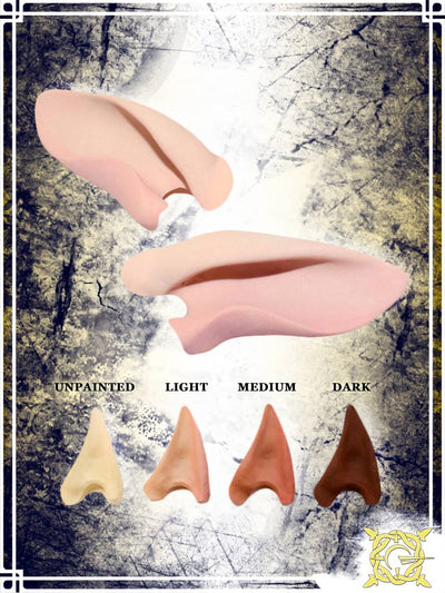 Faun Ears – Unpainted Prosthesis & Ears Aradani Studios 