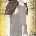 Samurai Pauldrons Leather Pauldrons Les Artisans d'Azure Brown 