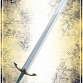 Gem Slash Sword Swords (Web) Ateliers Nemesis - Athena Emerald Green Long Classic Finish