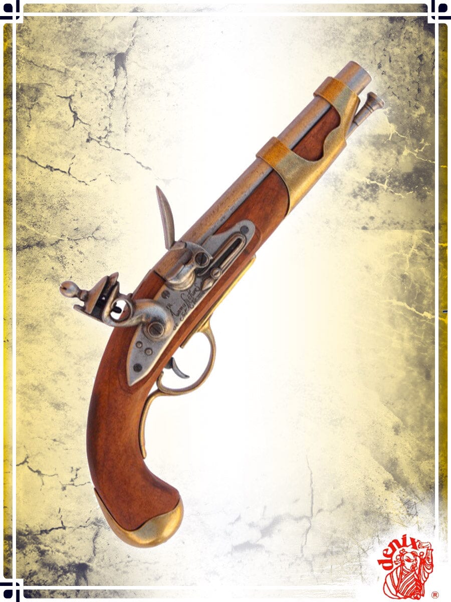 French Cavalry Pistol Pistols Denix 