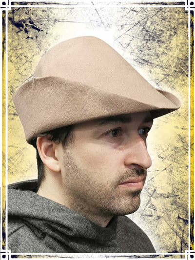 Chapeau médiéval en feutre