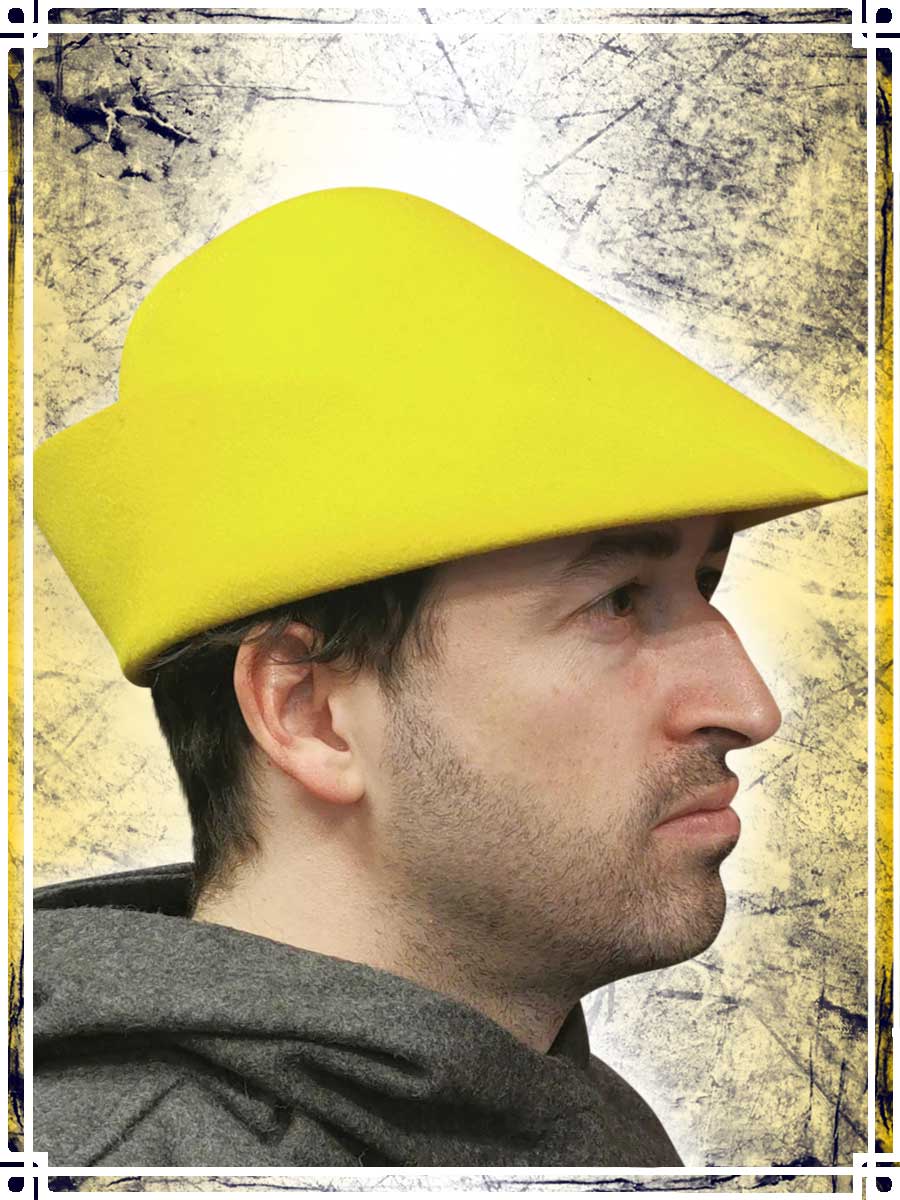 Chapeau médiéval en feutre
