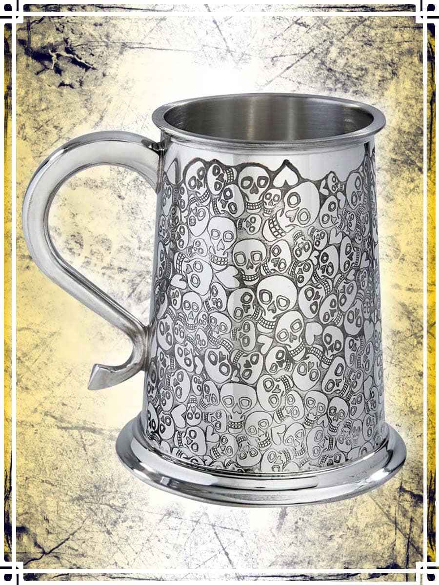 Skulls Tankard (1 pint) Cutlery & Tankards Private Imports 