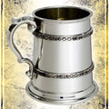 Double Celtic Band Tankard (Half-pint) Cutlery & Tankards Private Imports 