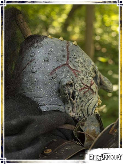 Troll Mask with Hair - Large Latex Masks Epic Armoury 