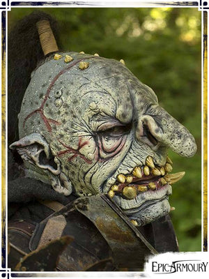 Troll Mask with Hair - Large Latex Masks Epic Armoury 