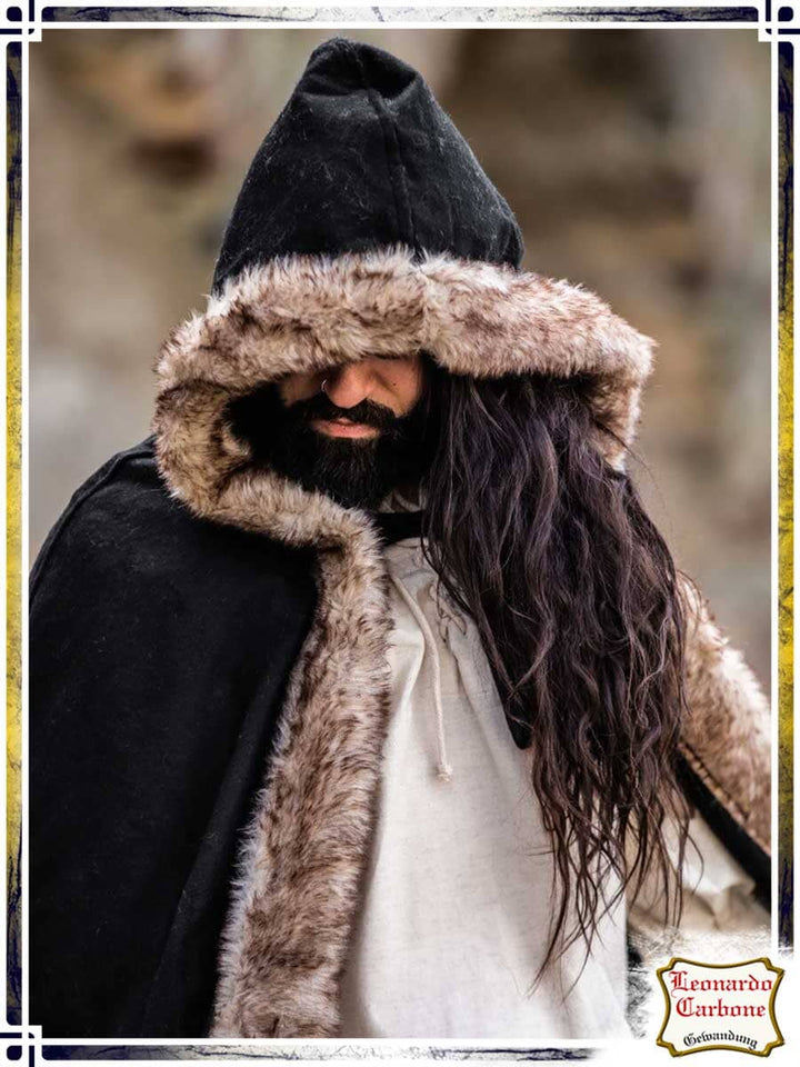 Long fur cape cheap