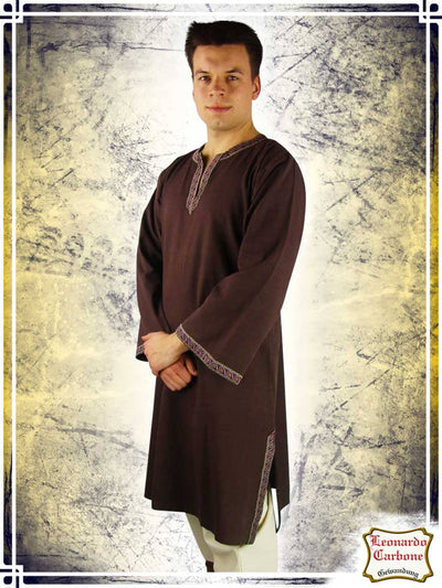 Tunic Long Sleeves with Trims Halvor Tunics Leonardo Carbone 