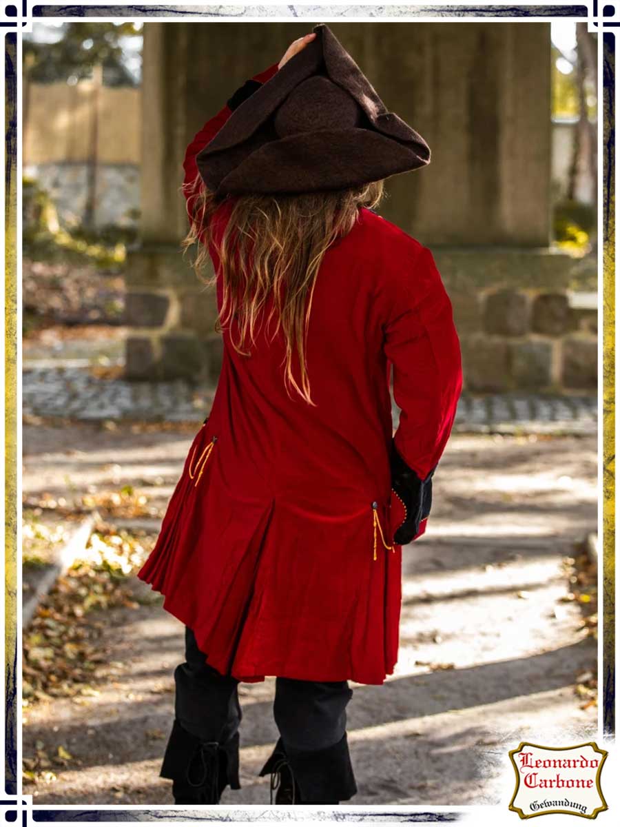 Manteau Pirate en velours
