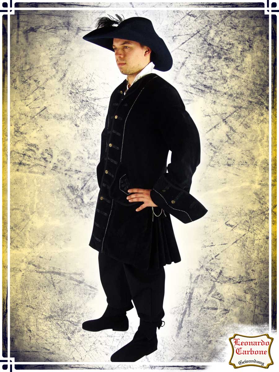 Manteau Pirate en velours