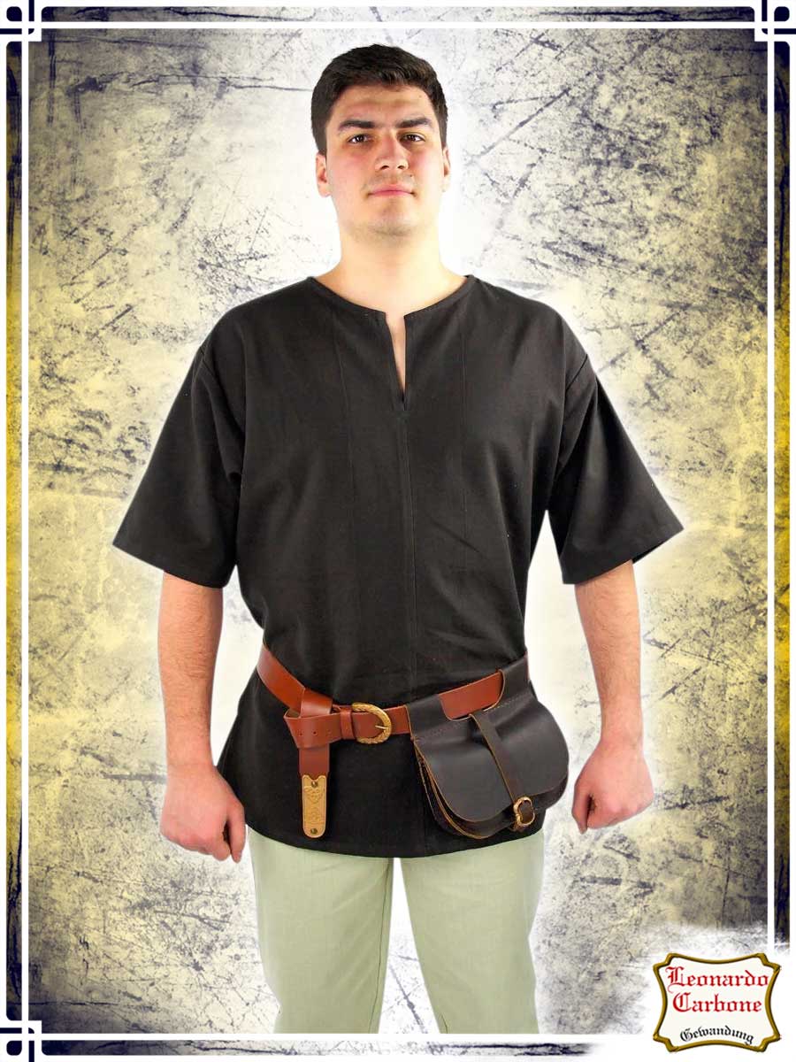 Simple Tunic Tunics Leonardo Carbone Small Brown 