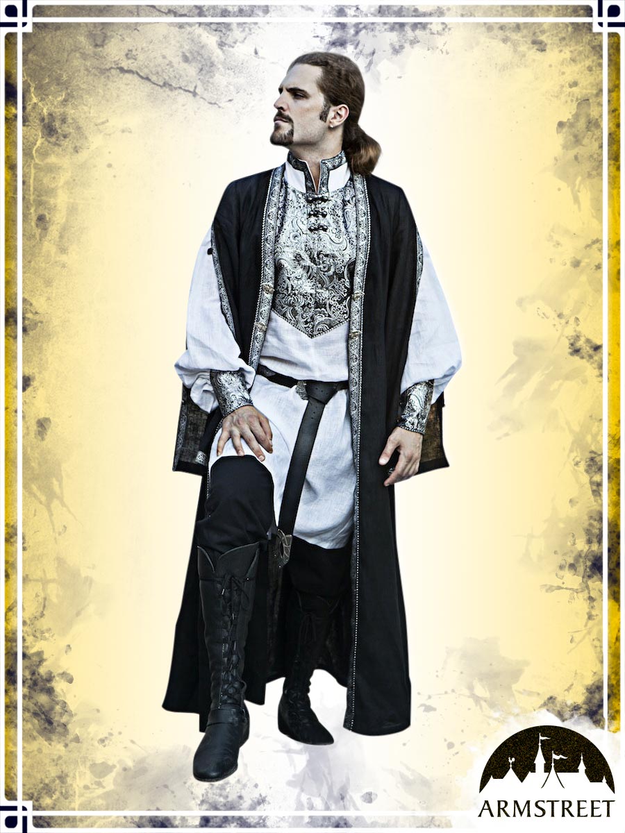 Eastern Europe Overcoat Vests ArmStreet Black|Sliver Medium 