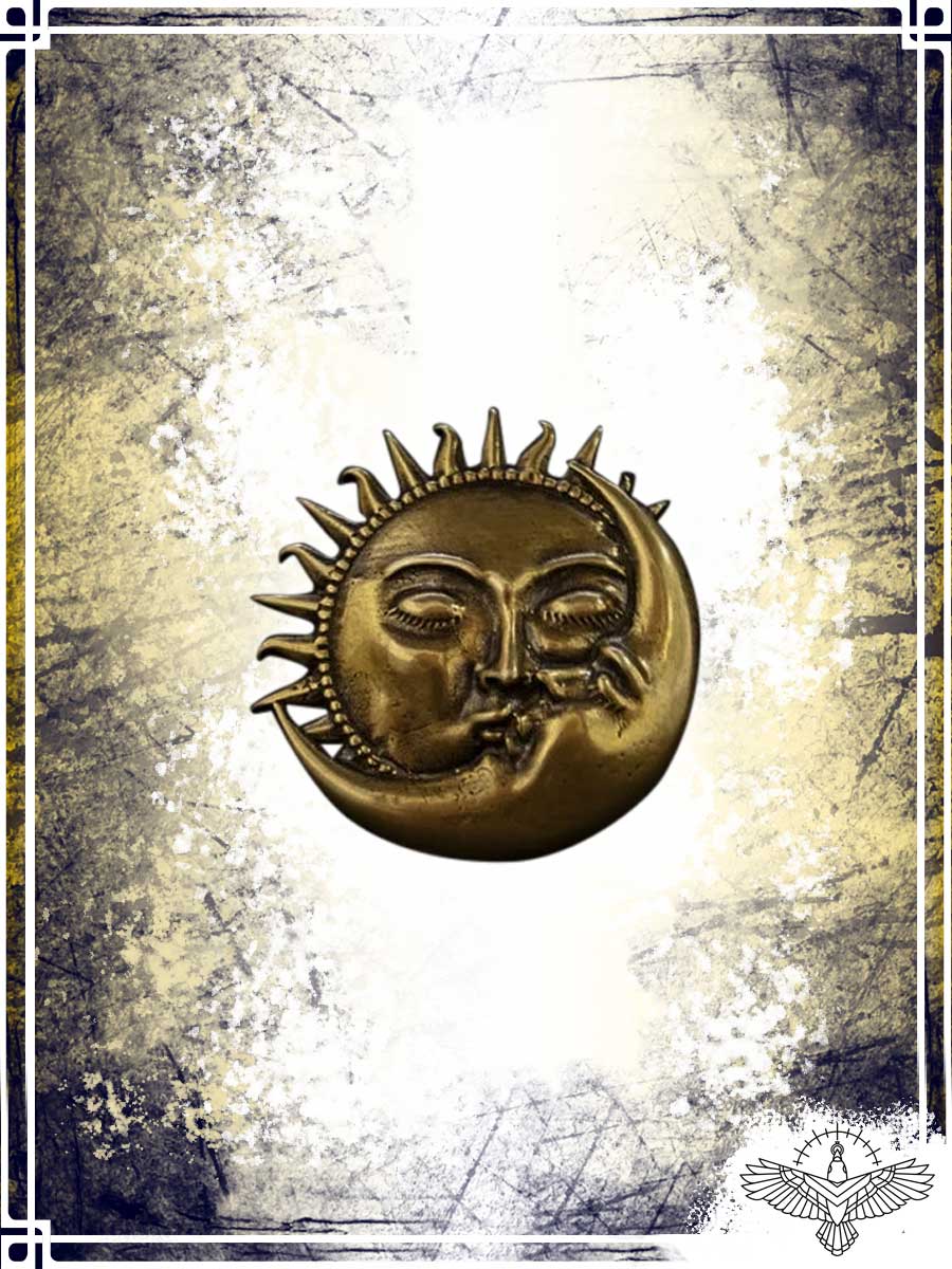 Brooch - The Sun Kisses the Moon