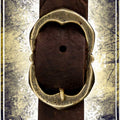 Buckle - Eight Shaped with Petals Buckles & Belt Tips Copper Raven 