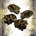 Buttons - Skull (4x) Buttons & Fasteners Copper Raven 