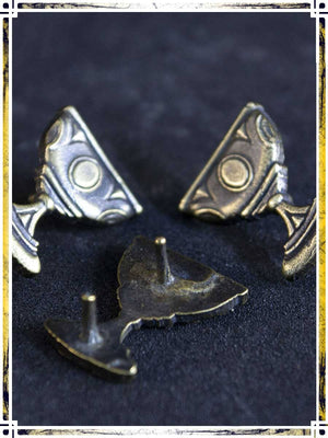 Concho - Grail Reenactment Hardware Copper Raven 