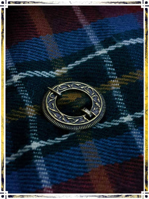 Fibula - Leaves Ornament Fibulas & Brooches Copper Raven 