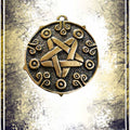 Pendant - Yennefer Medallion Jewelry Copper Raven 