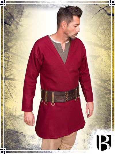 Viking Coat Loki Coats & Robes Burgschneider Small Red 