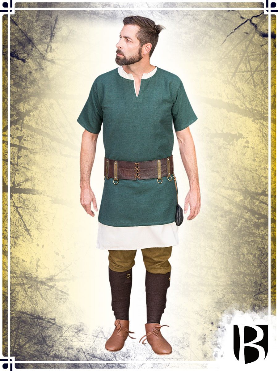 Short Sleeves Tunic Aegir Tunics Burgschneider Green Medium 