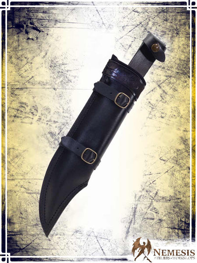 Athena Scabbard - Bowie Knife Deluxe Scabbards Ateliers Nemesis - Athena 