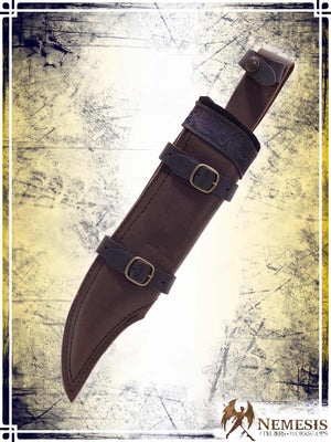 Athena Scabbard - Bowie Knife Deluxe Scabbards Ateliers Nemesis - Athena 