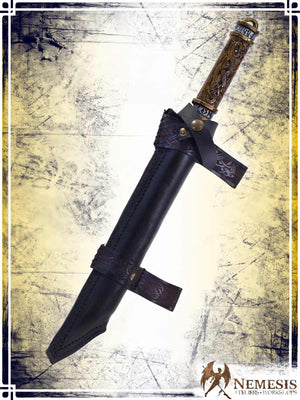 Athena Scabbard - Viking Seax Deluxe Scabbards Ateliers Nemesis - Athena 