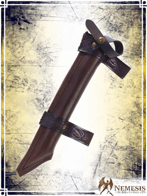 Athena Scabbard - Viking Seax Deluxe Scabbards Ateliers Nemesis - Athena 