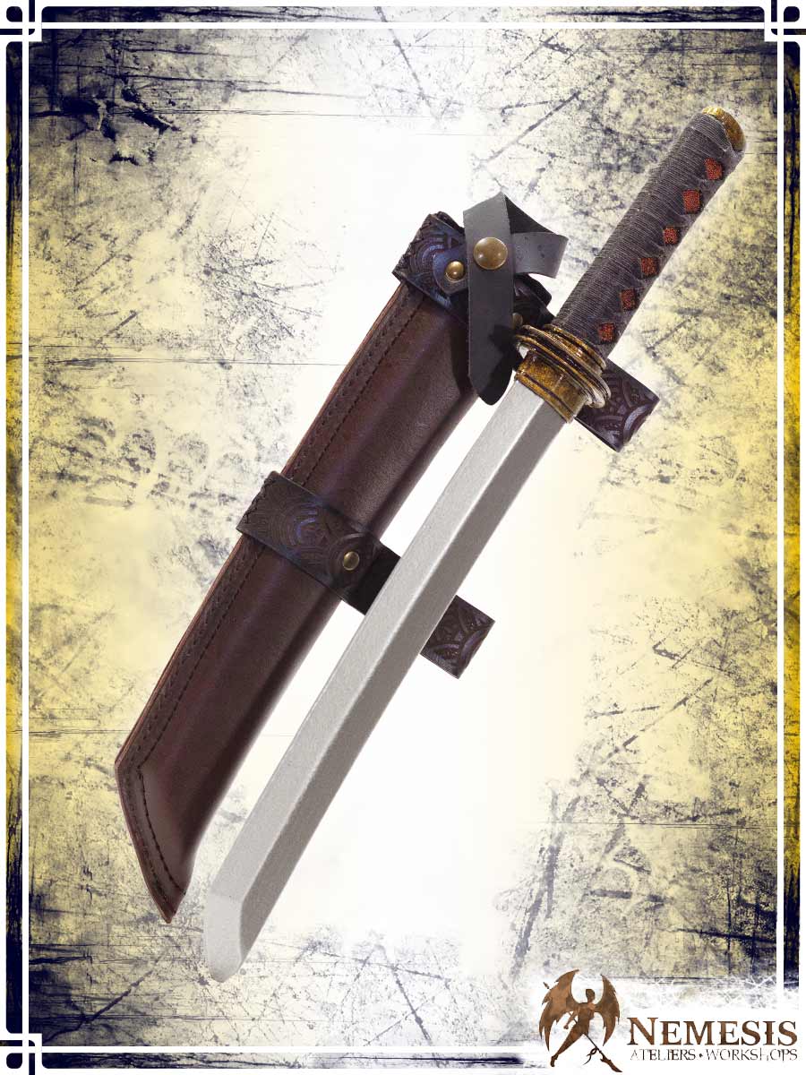 Athena Scabbard - Japanese Tanto – Les Artisans d'Azure