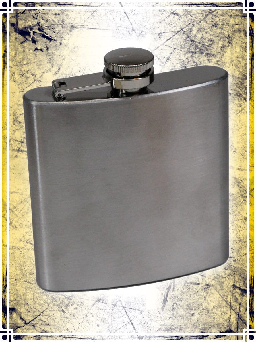 Stainless Steel 6 oz / 175 ml Flask Flasks & Bottles Importation privée 