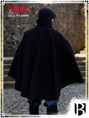 Rogue Cape D&D - Black Capes Dungeons & Dragons 