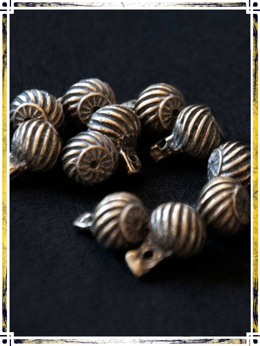 Buttons - Spiral (4x)