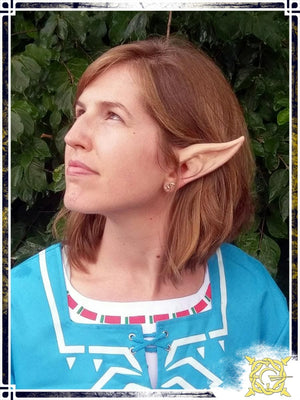 Wild Elf Ears – Unpainted – Aradani Prosthesis & Ears Aradani Studios 