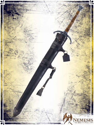 Weapons Master's Sword Set - Wide Sword Scabbard Deluxe Scabbards Ateliers Nemesis - Athena 