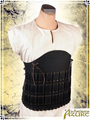 Scoundrel Bottom Armor Leather Armors Les Artisans d'Azure Medium Black 