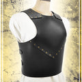 Militiaman Armor - Torso Leather Armors Les Artisans d'Azure 2XLarge Black 
