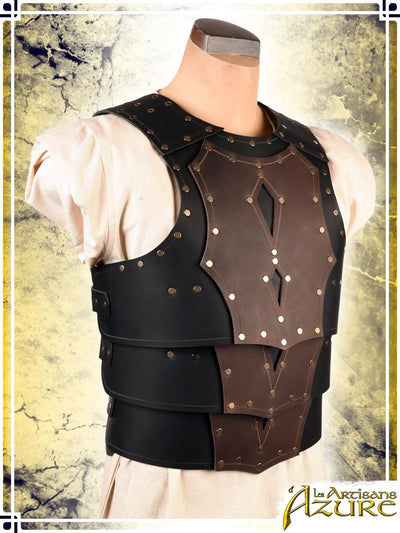 Mercenary Armor - Torso Leather Armors Les Artisans d'Azure Medium Black|Brown 
