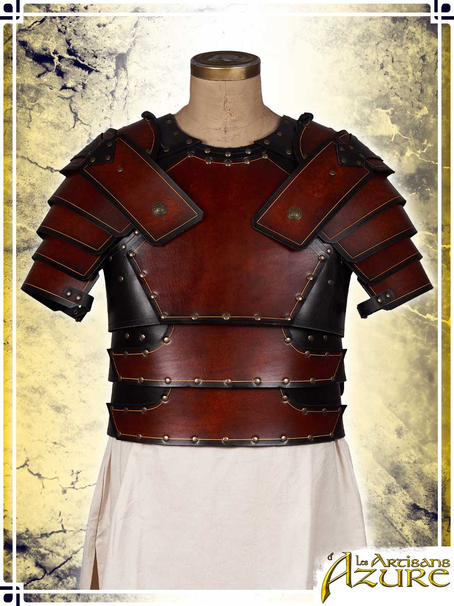 Armure romaine avec épaulettes