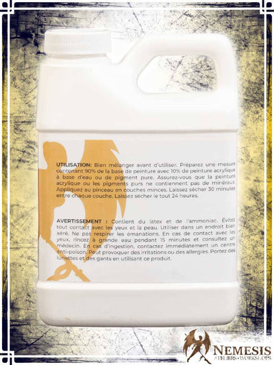 Latex paint base - 473 ml - Nemesis Latex Weapons Supplies Ateliers Nemesis - Artisan 