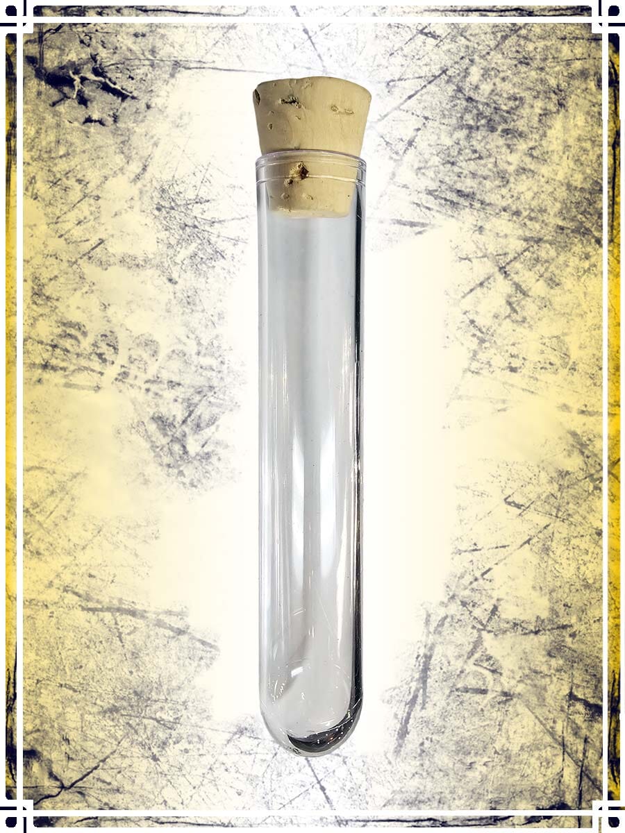 Vial For Alchemy 5ml - Plastic Magical, Divine & Occult components Les Artisans d'Azure 